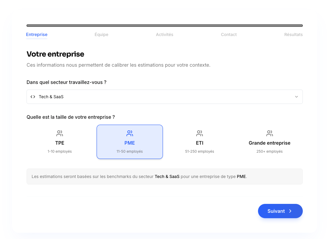 Estimez vos gains IA | Kairia screenshot 2
