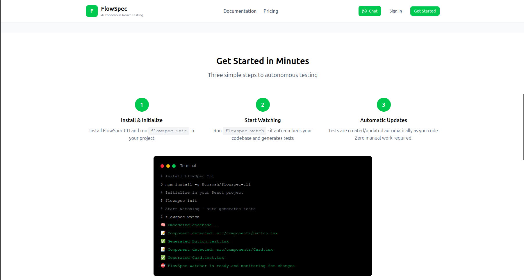Flowspec AI screenshot 4