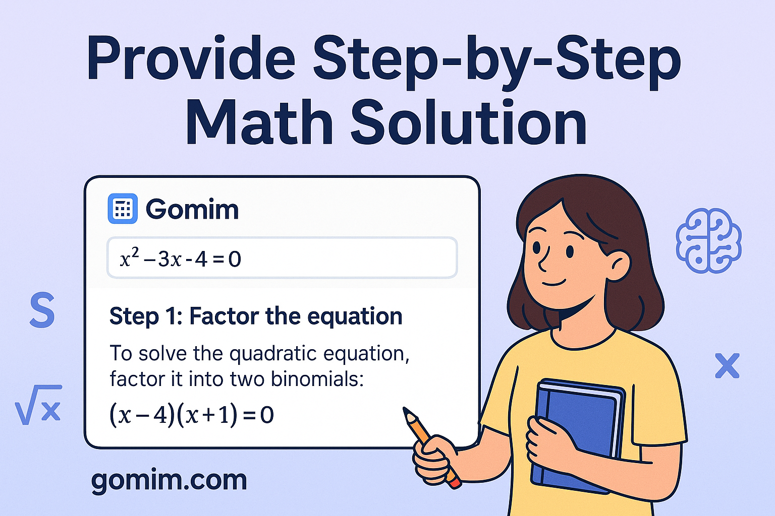 GoMim AI Math Solver screenshot 3
