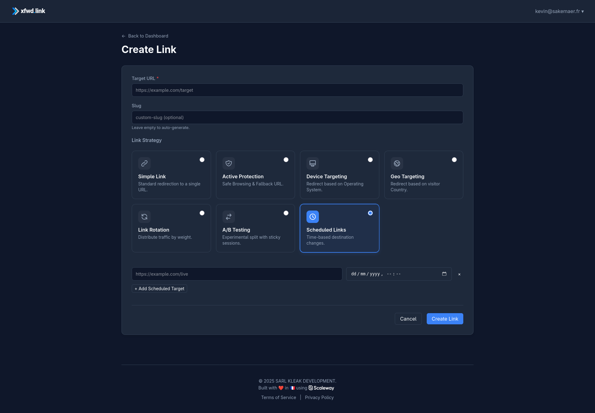 xfwd.link screenshot 9