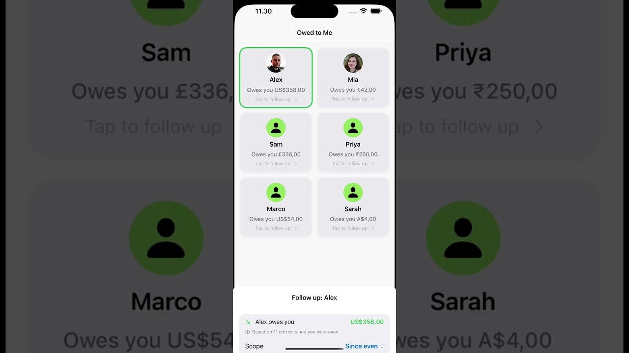 Loan Tracker: You Owe Me screenshot 1