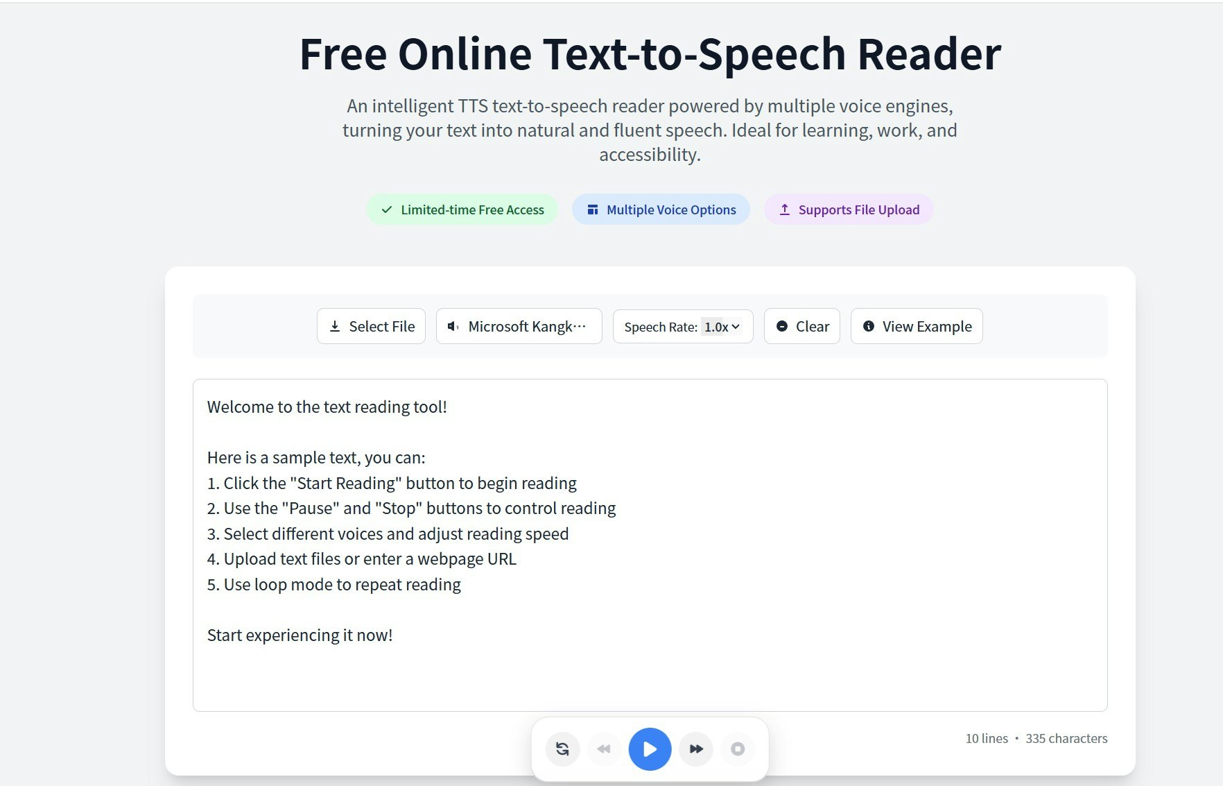 TextReader screenshot 2