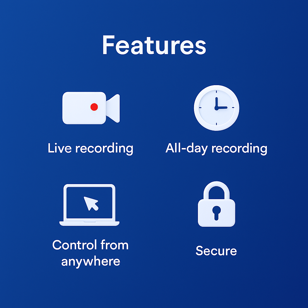 BeinScreen — Monitor & record any screen screenshot 1