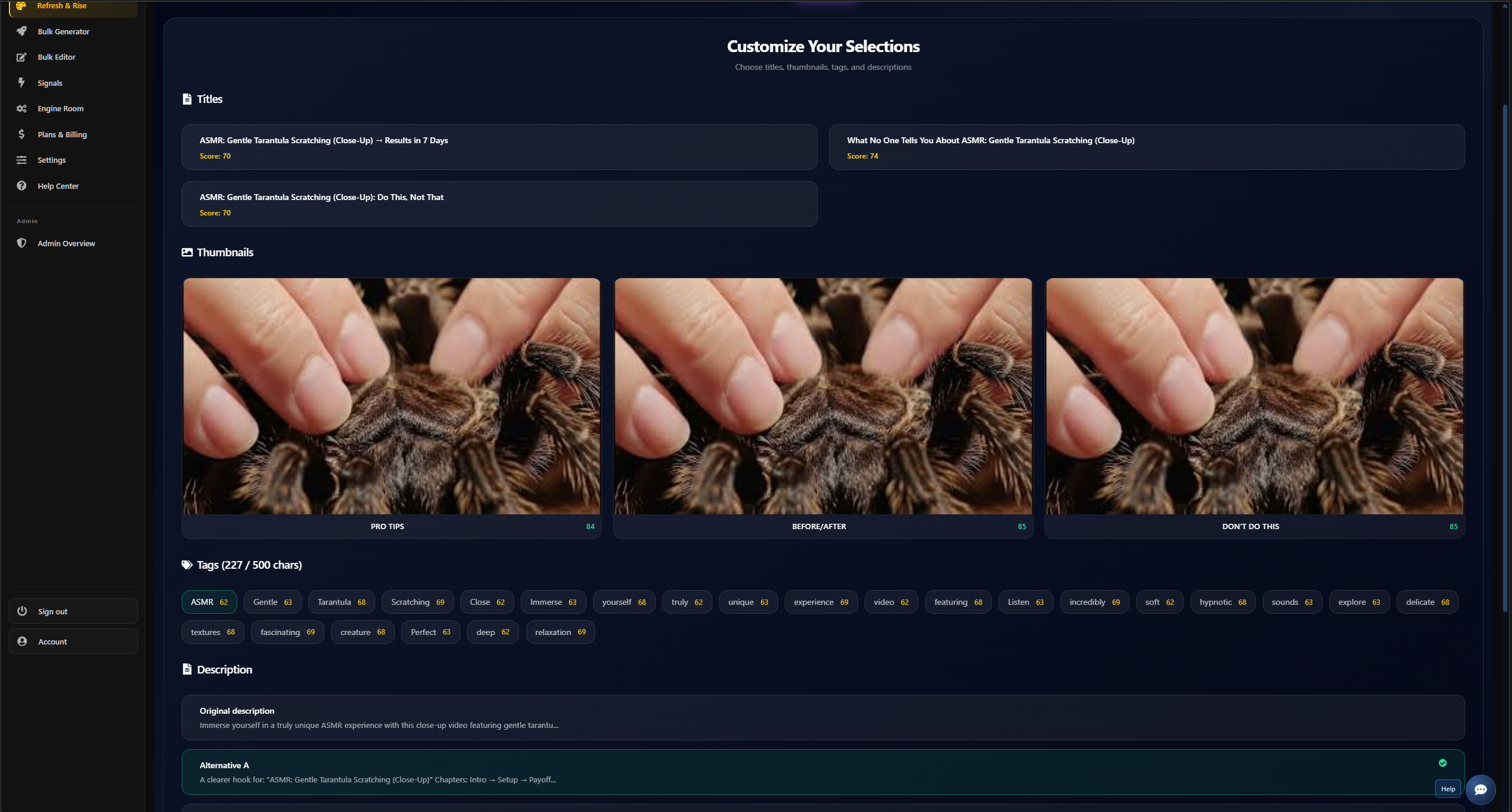 Analytics + Content for YouTube creators screenshot 6