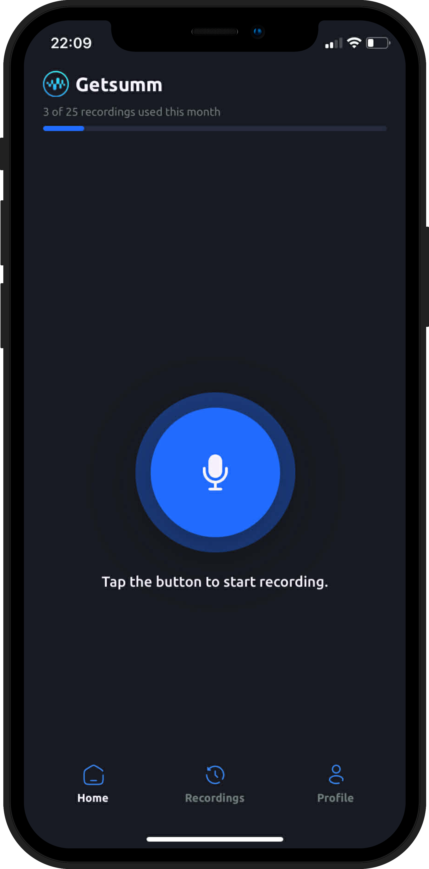 Getsumm screenshot 1