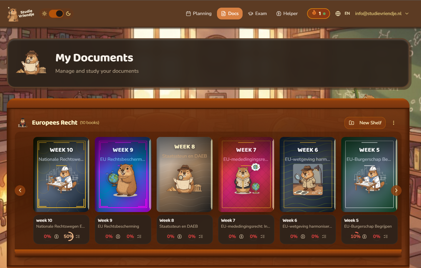 Studievriendje.nl screenshot 2