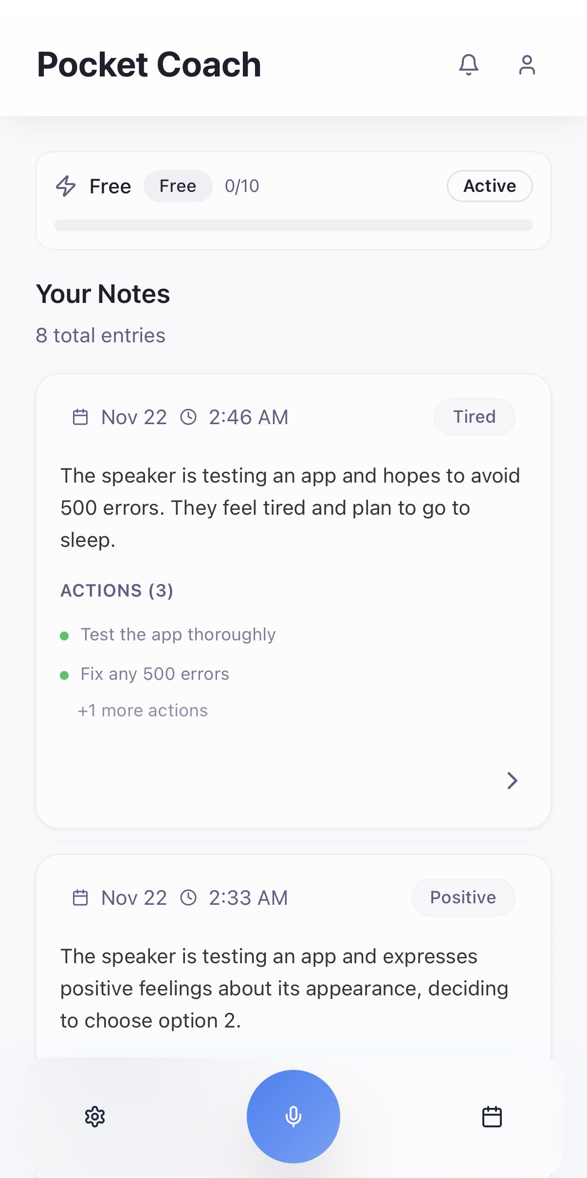 Pocket Coach screenshot 4