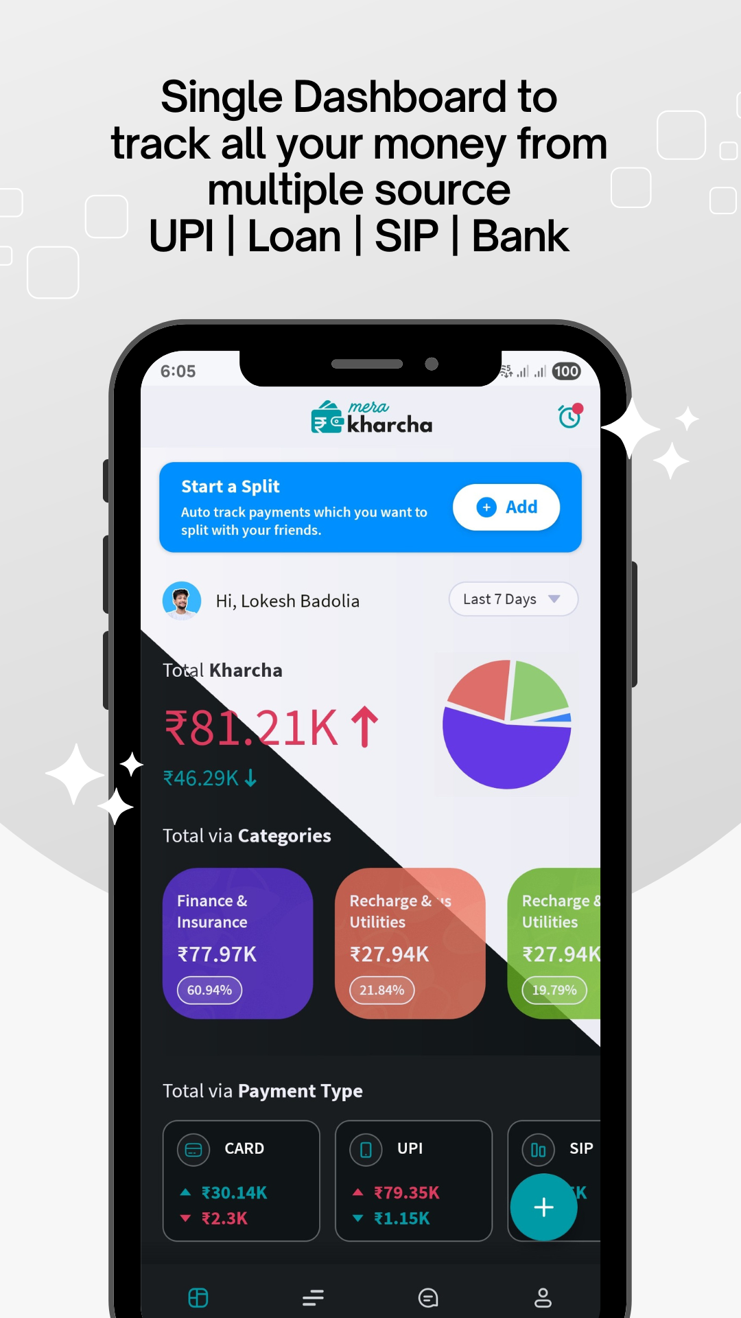 Mera Kharcha - AI Sms Expense Tracking  screenshot 3