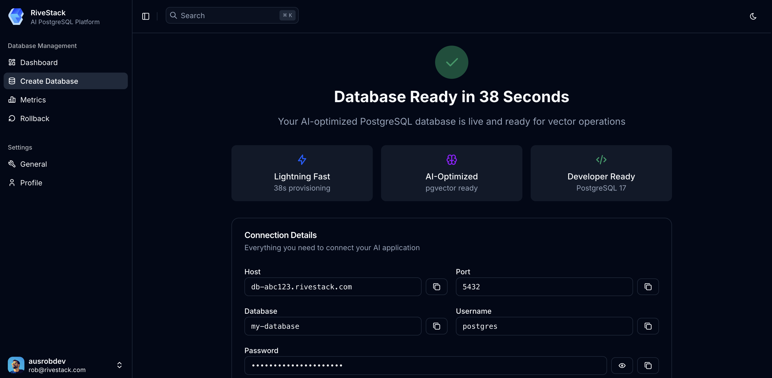 RiveStack screenshot 1