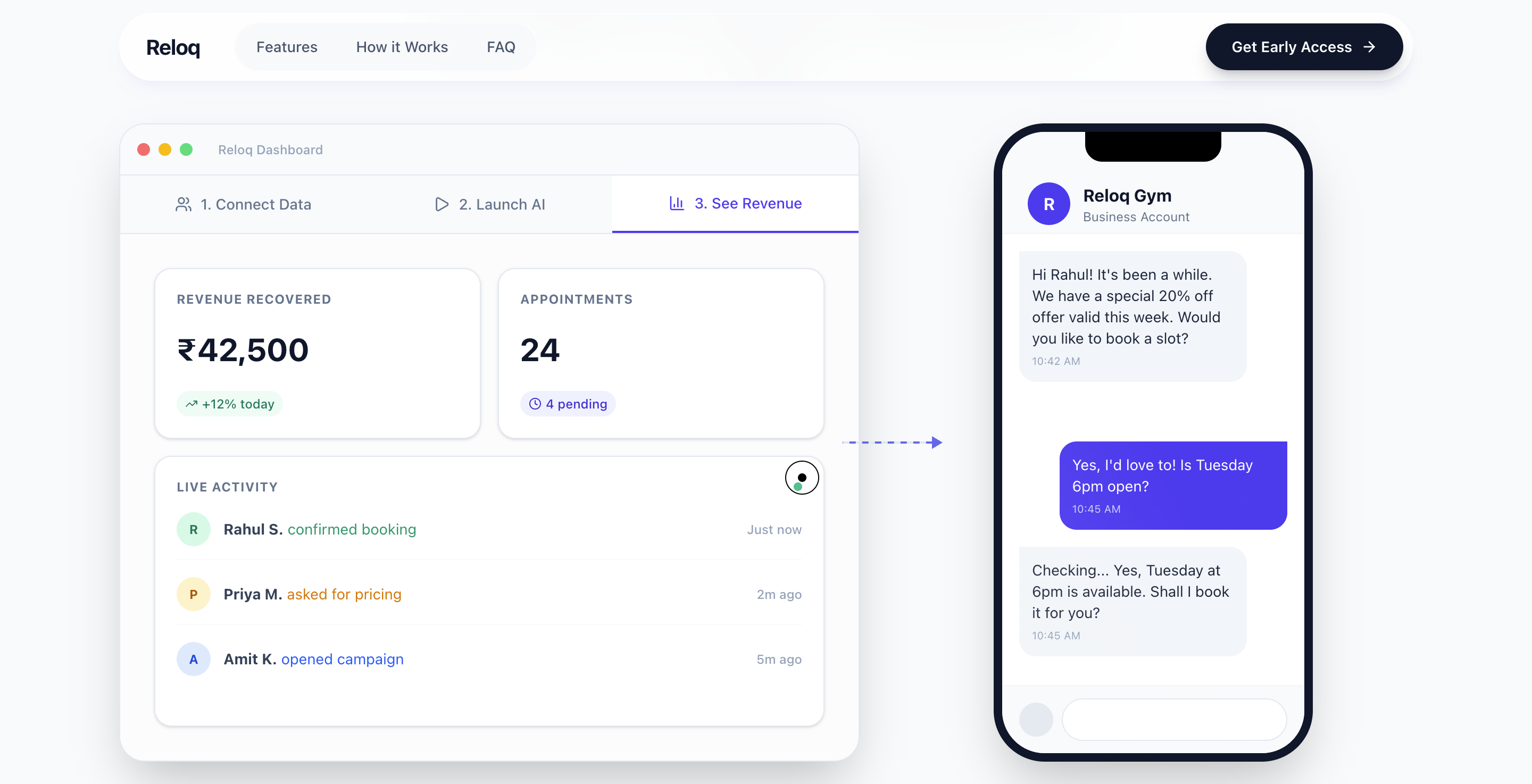 Reloq screenshot 1