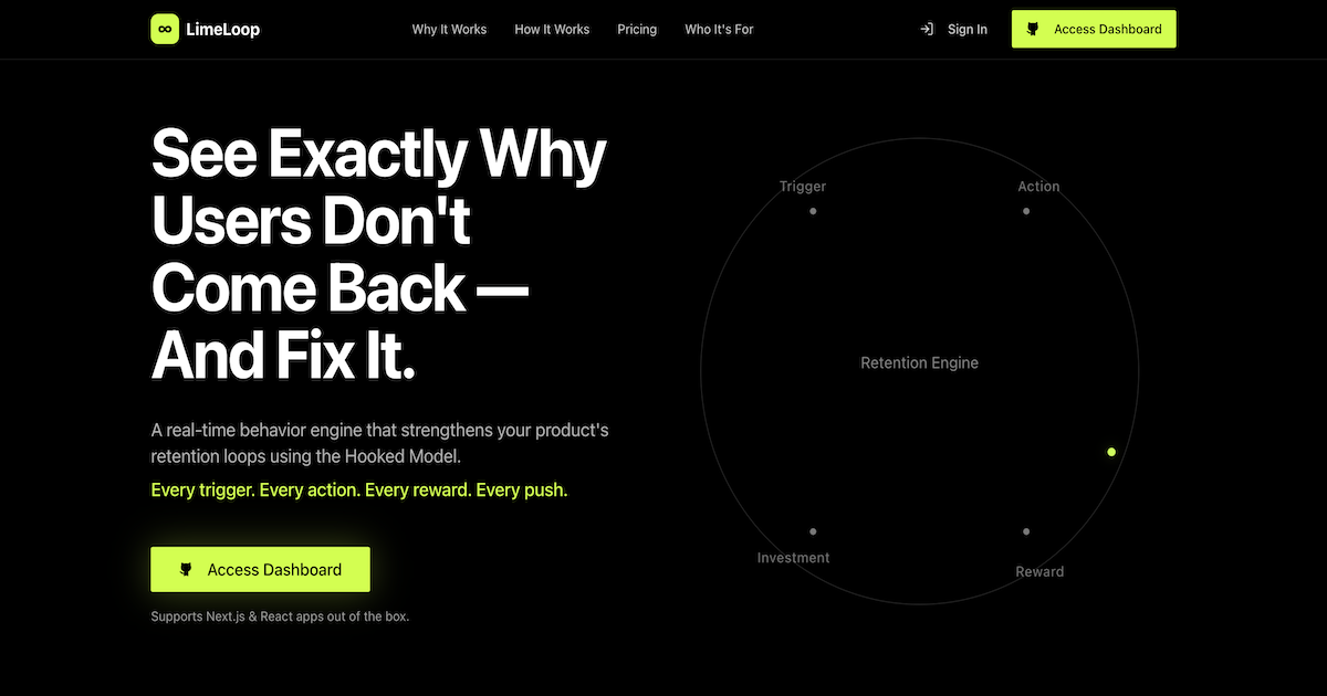 LimeLoop screenshot 2