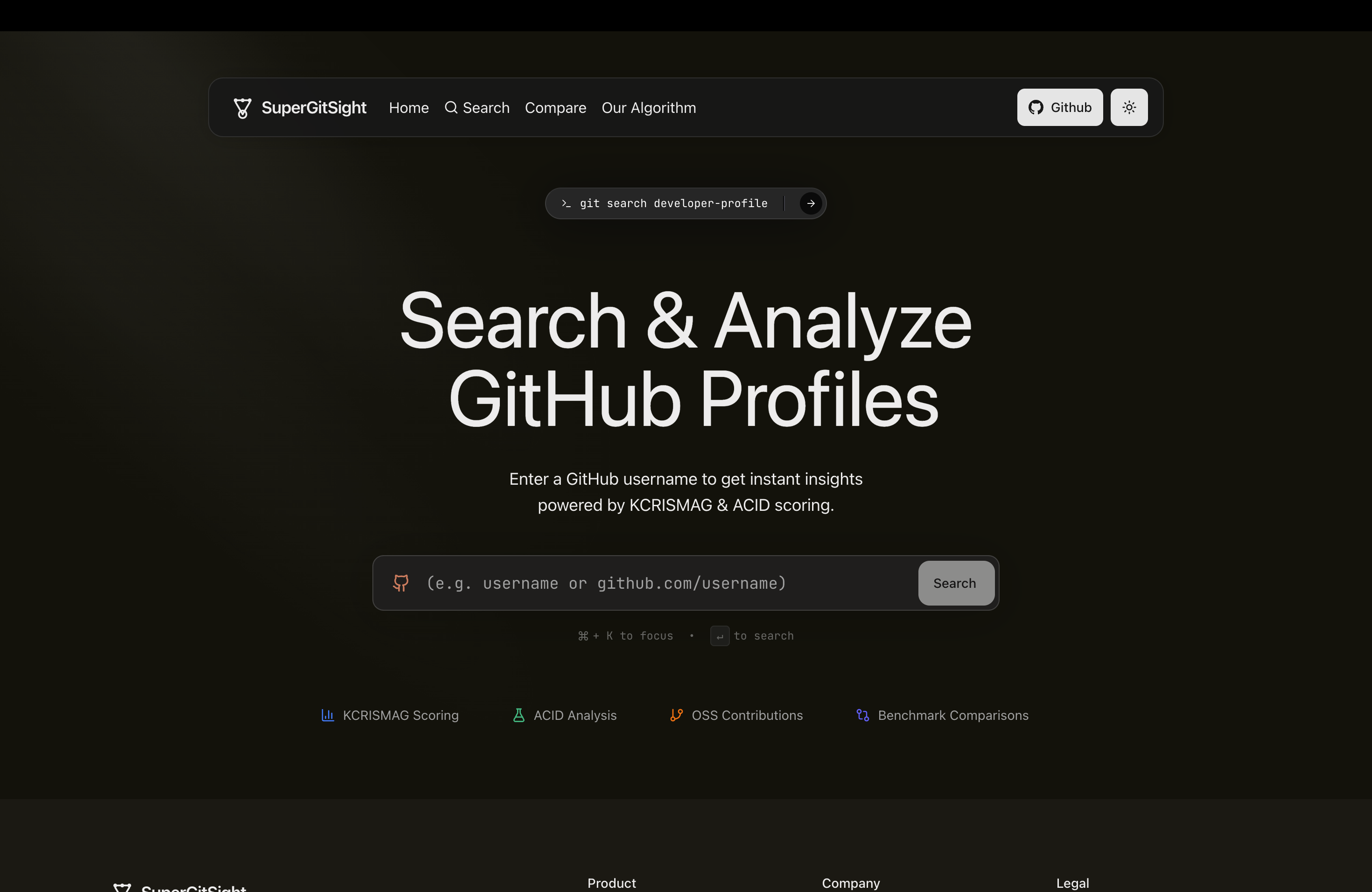 SuperGitSight screenshot 2