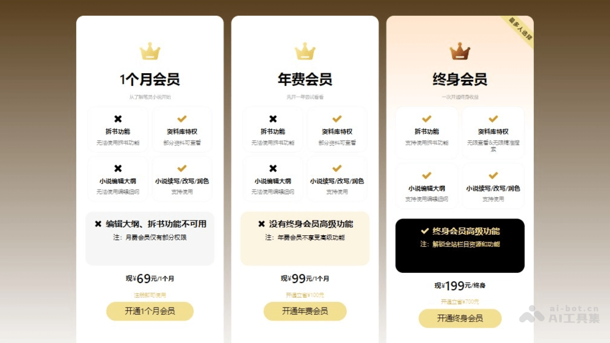 笔灵AI小说 screenshot 2