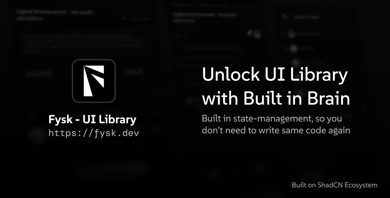 Fysk - Smart UI Library screenshot 1