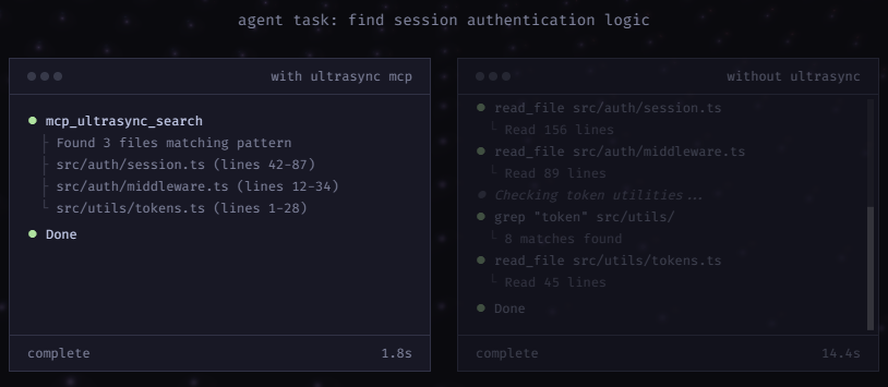 ultrasync screenshot 1