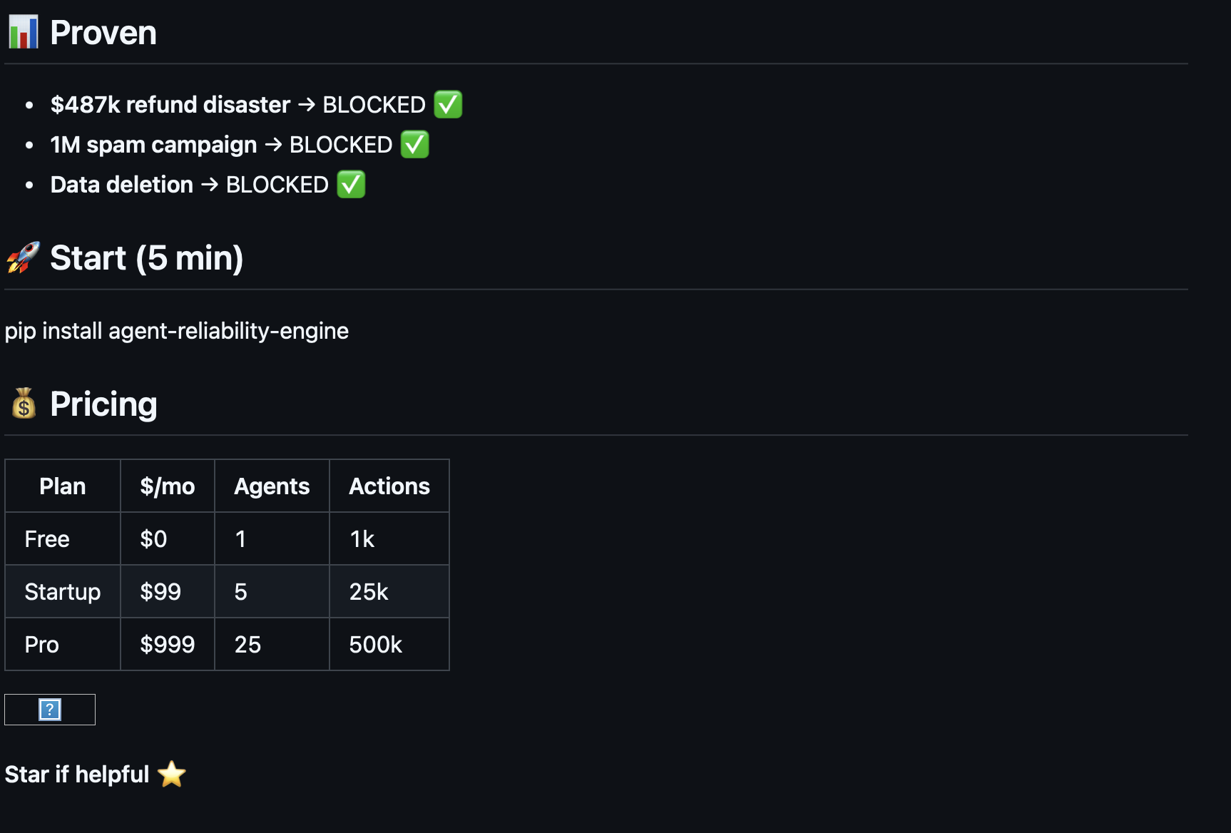 Agent Reliability Engine screenshot 2
