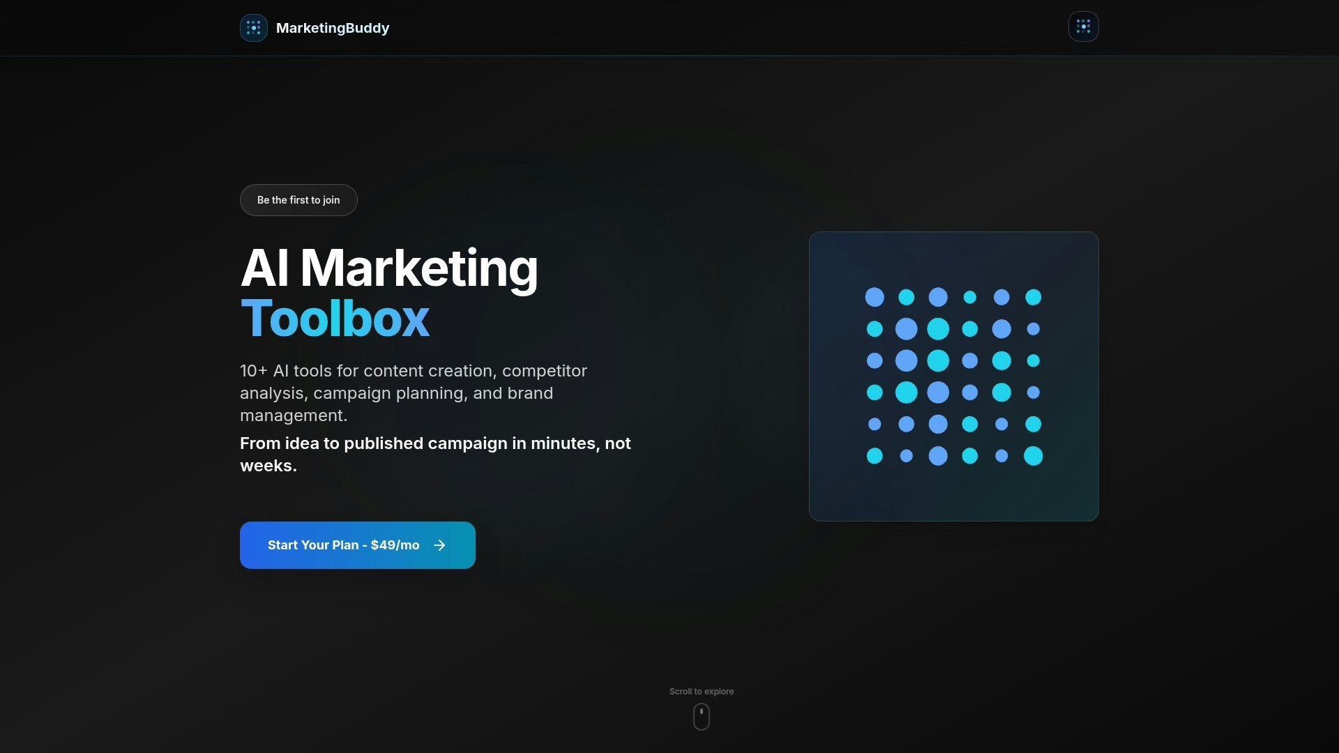 MarketingBuddy screenshot 1