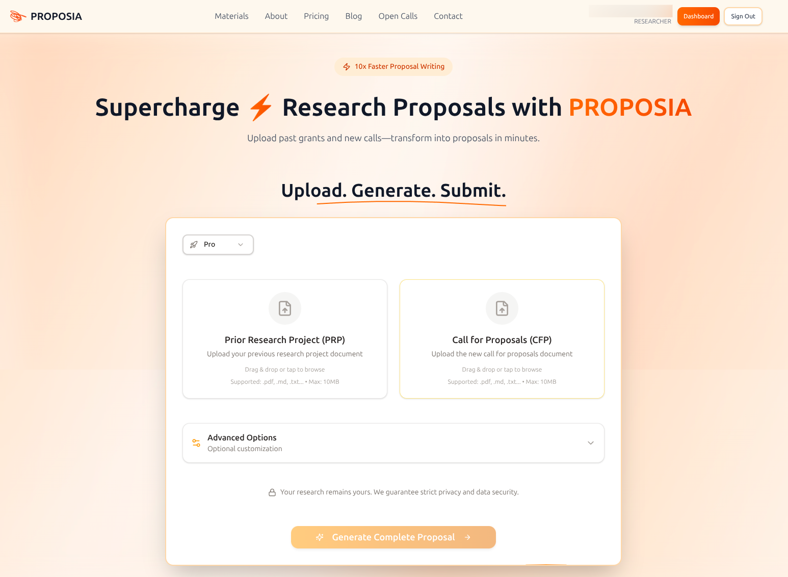 PROPOSIA screenshot 1