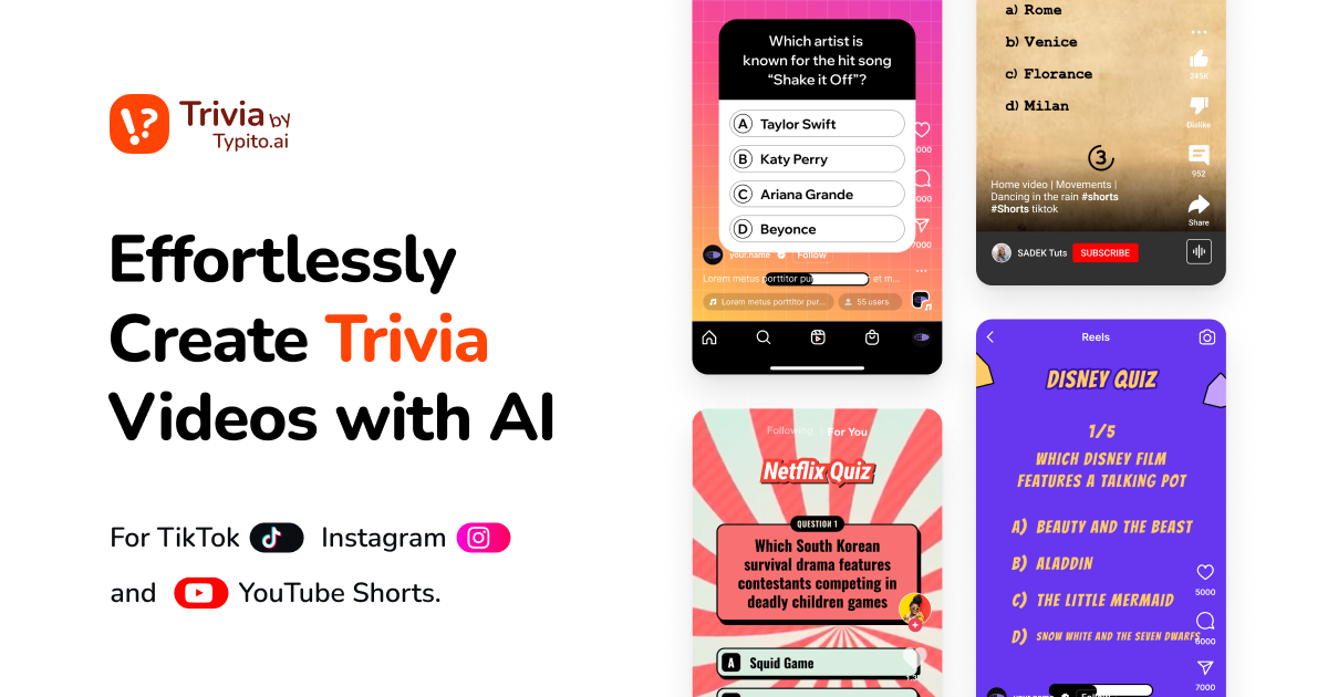 Trivia by Typito AI screenshot 1