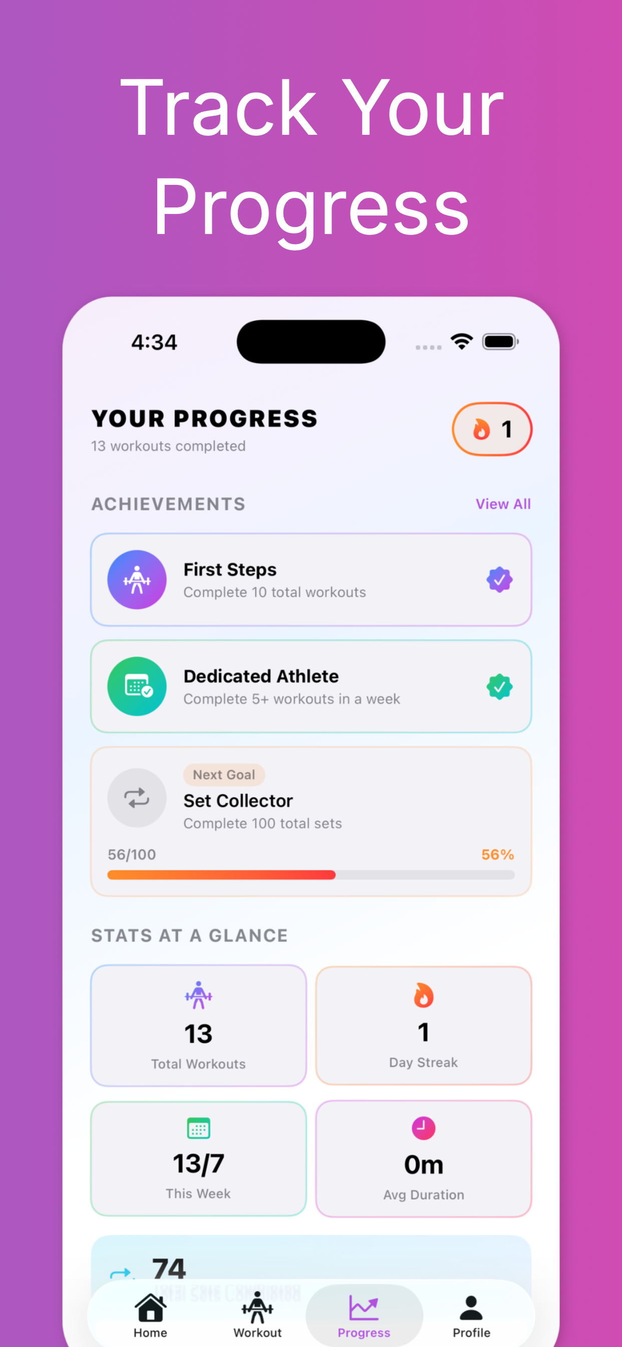 Gain - AI-Powered Home Workout Planner screenshot 4