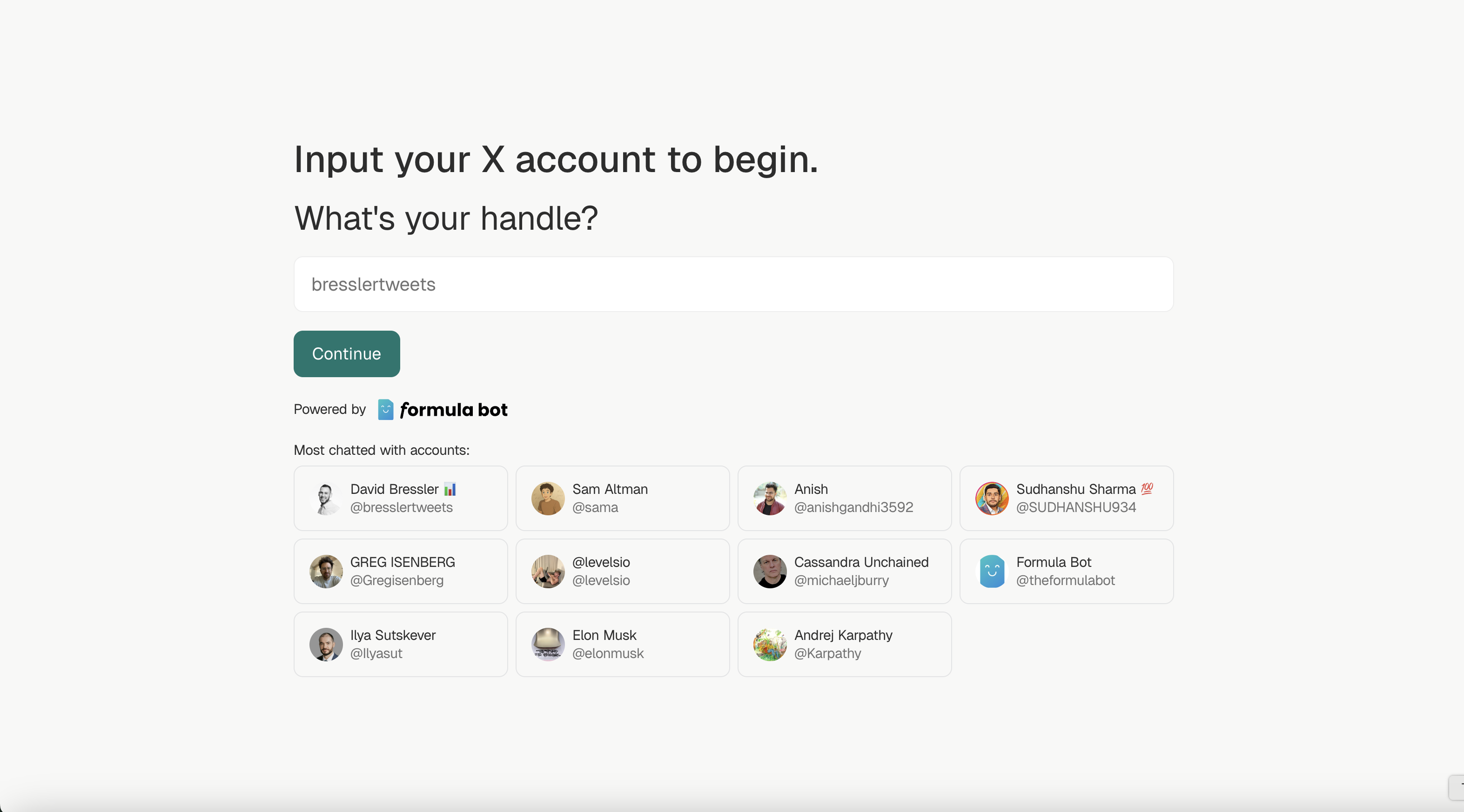 Chat with your X (and not your Ex) screenshot 3