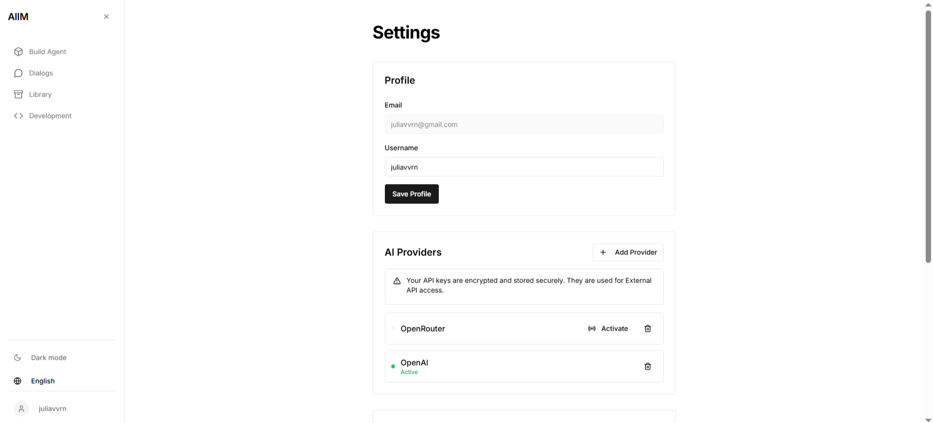 AIIM Platform screenshot 4