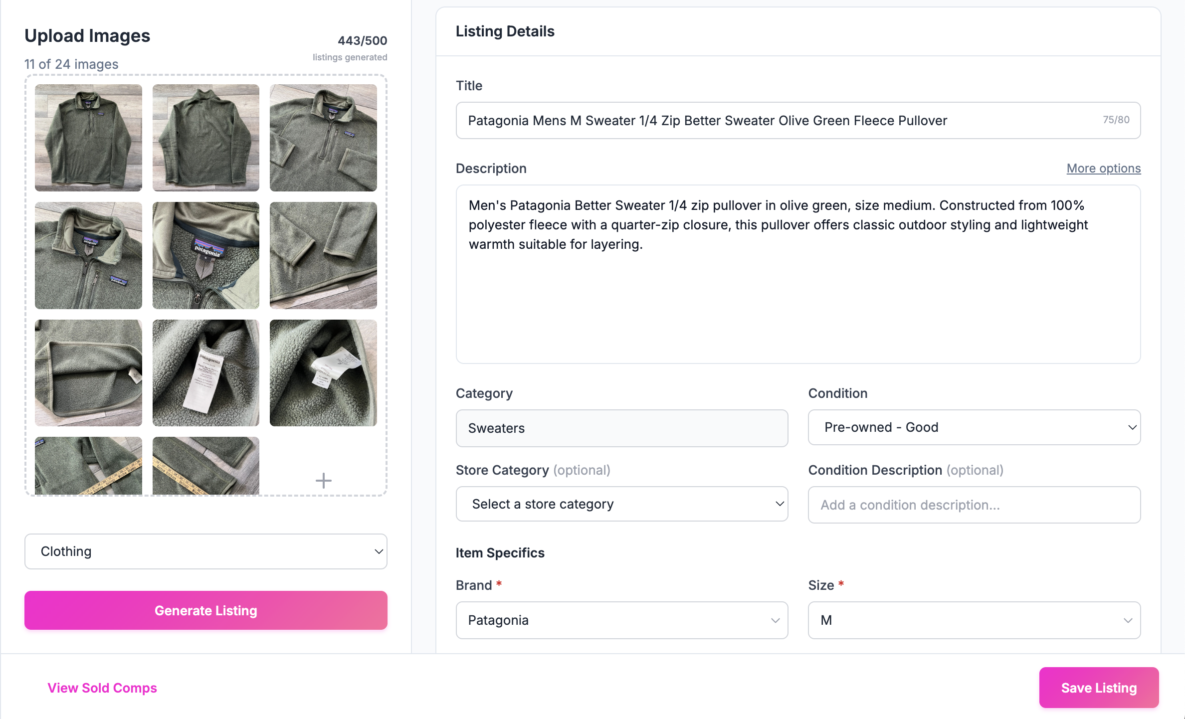 QuickList screenshot 3