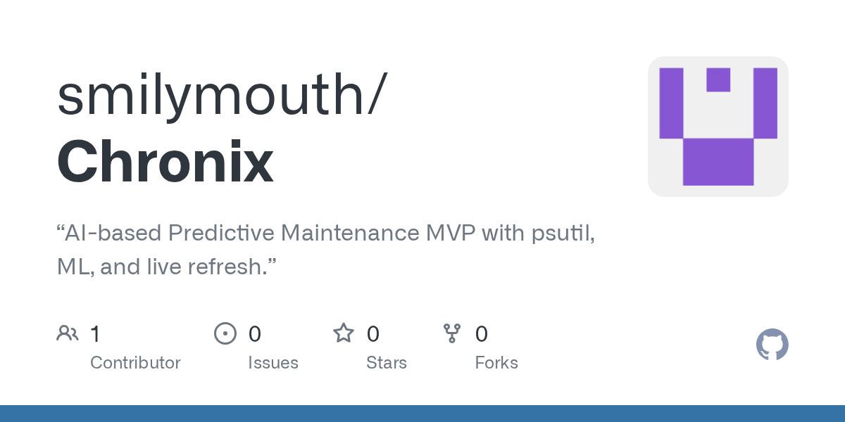 Chronix screenshot 1