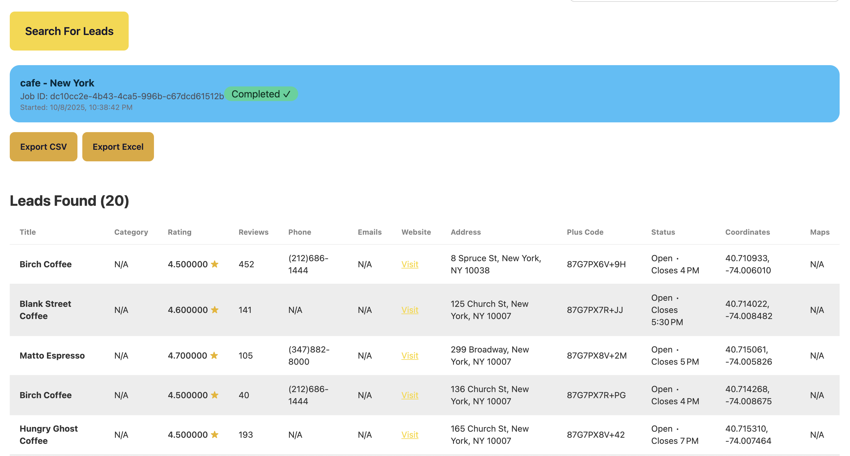 GmapsScraper AI screenshot 4
