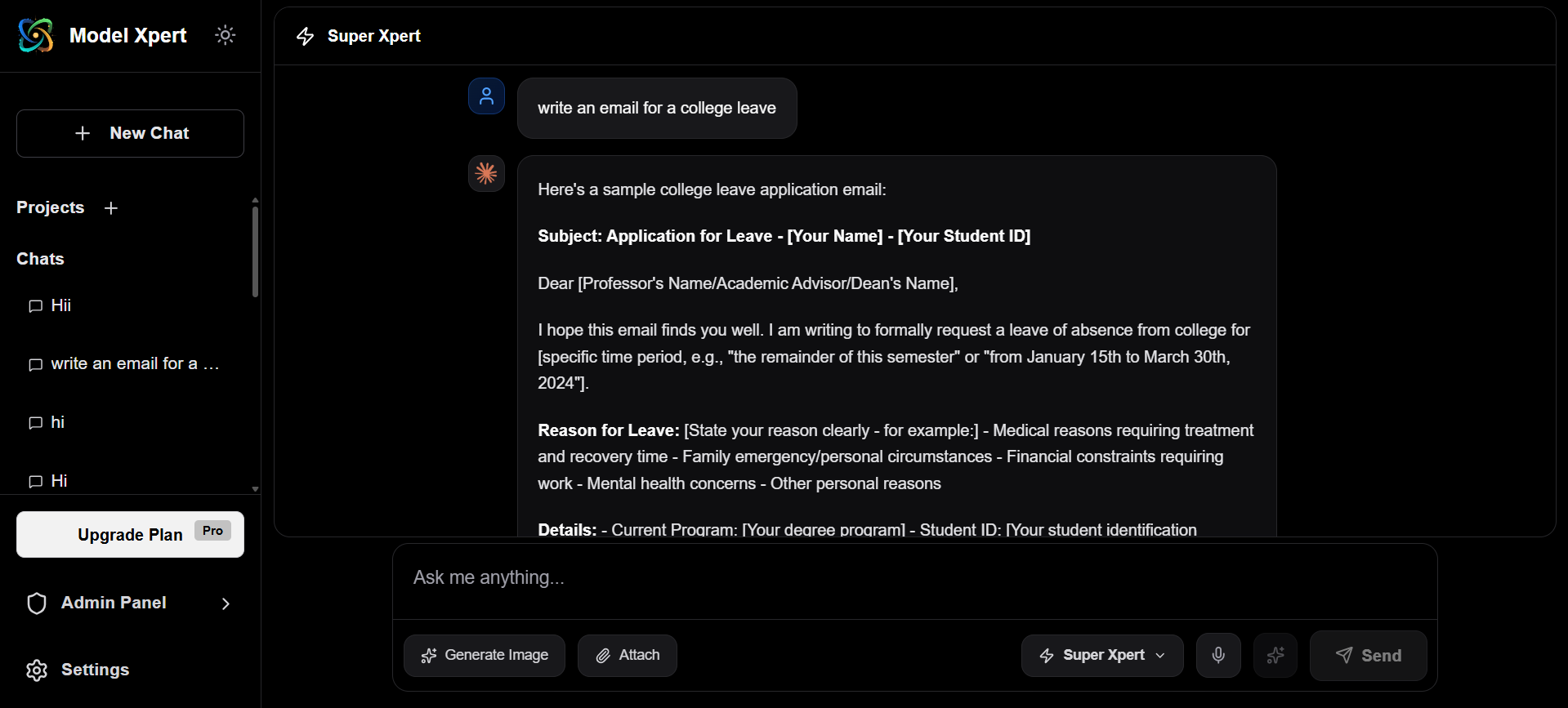 Model Xpert screenshot 3