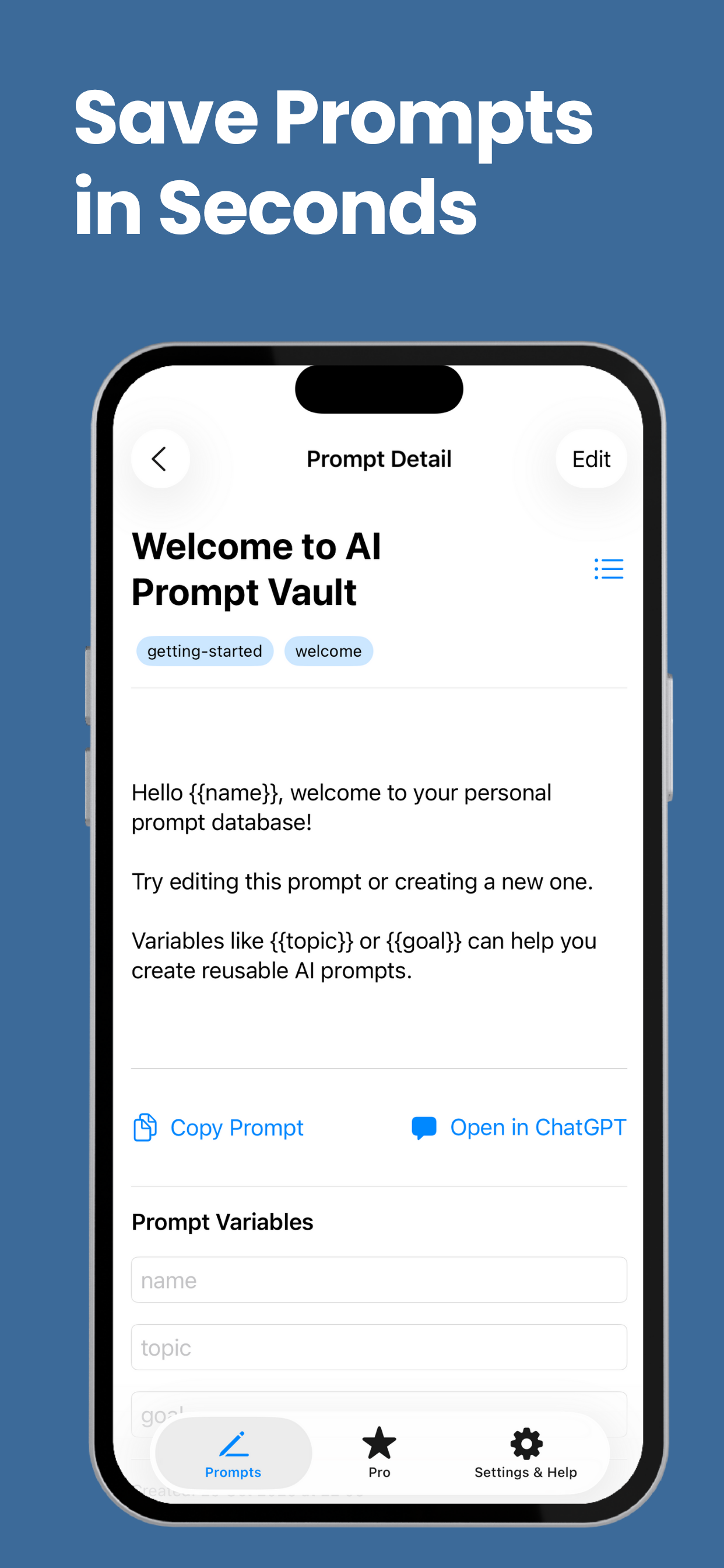 AI Prompt Vault screenshot 4