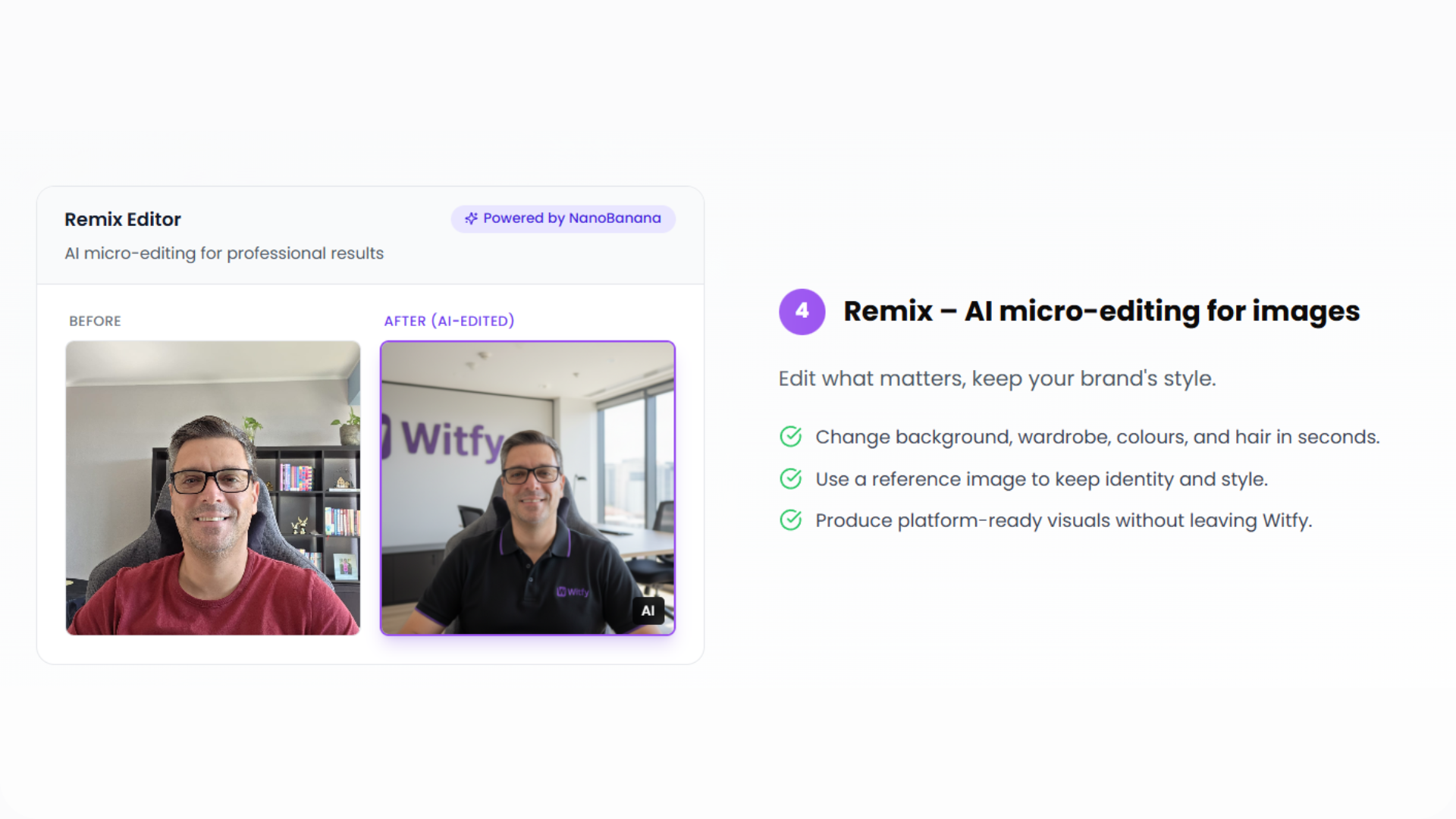 Witfy screenshot 5