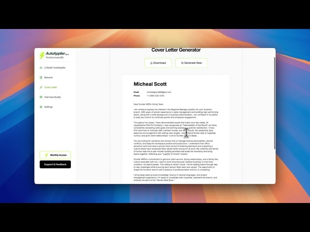 AutoApplier screenshot 3