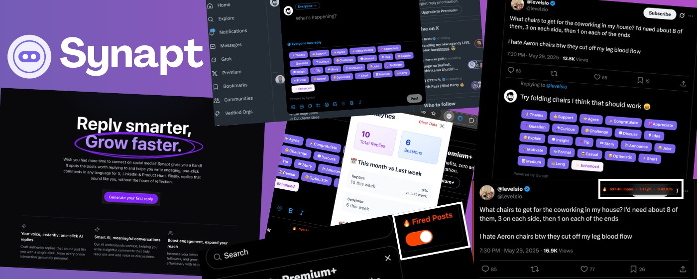 Synapt screenshot 3