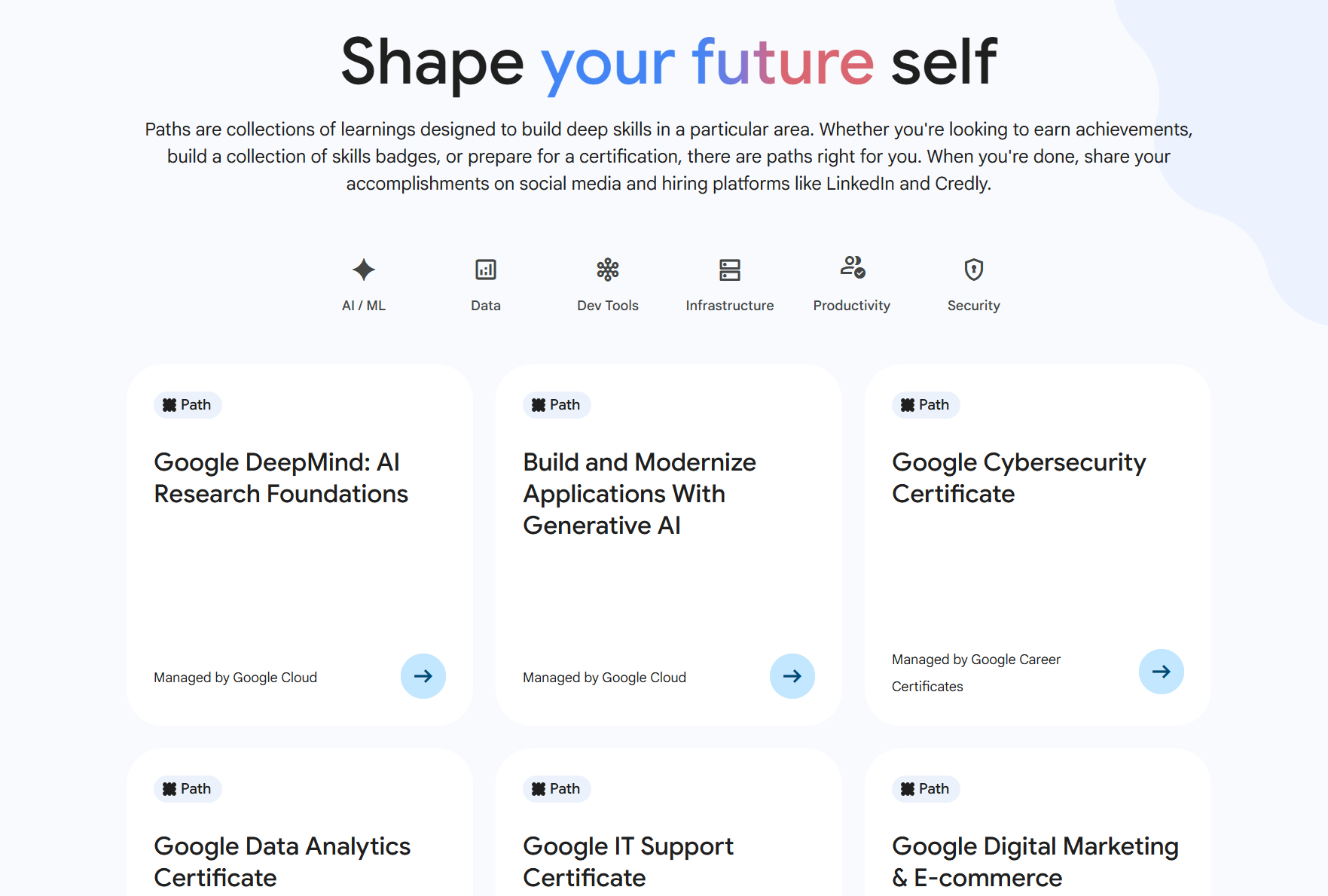 Google Skills screenshot 4