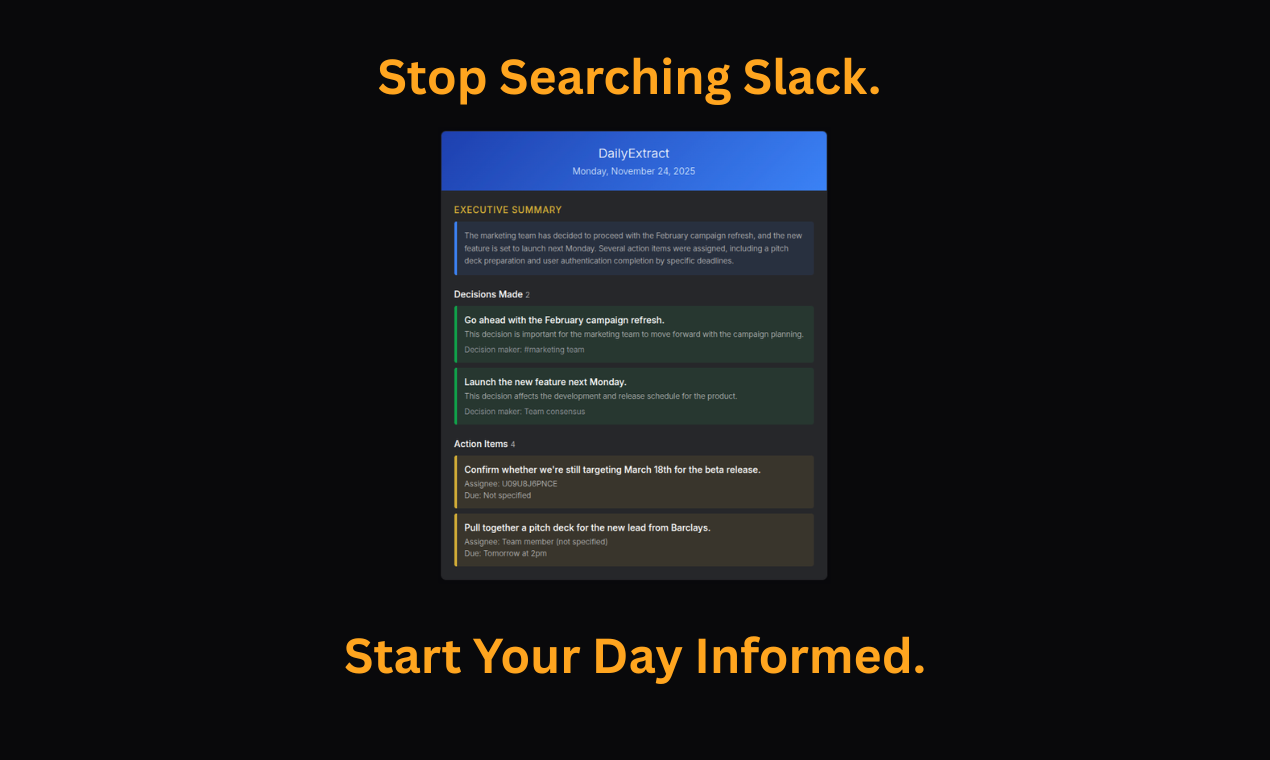 DailyExtract