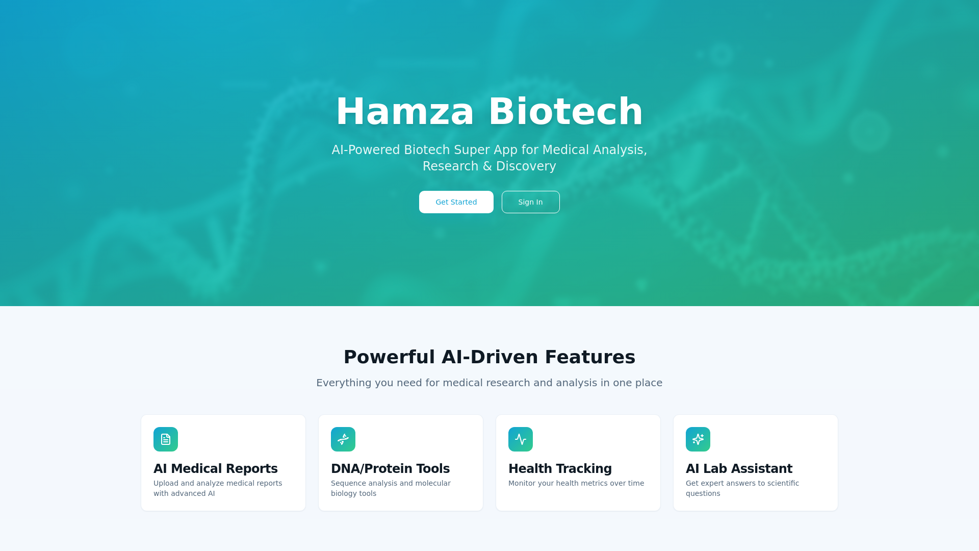 Hamza Biotech screenshot 1