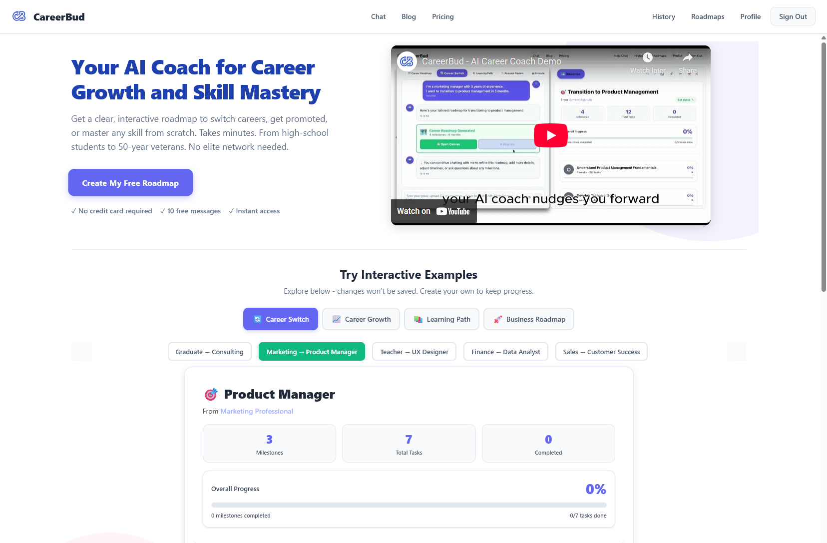 CareerBud screenshot 1