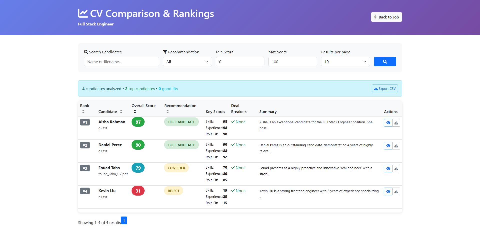 MatchPoint - AI Recruiting Platform screenshot 4