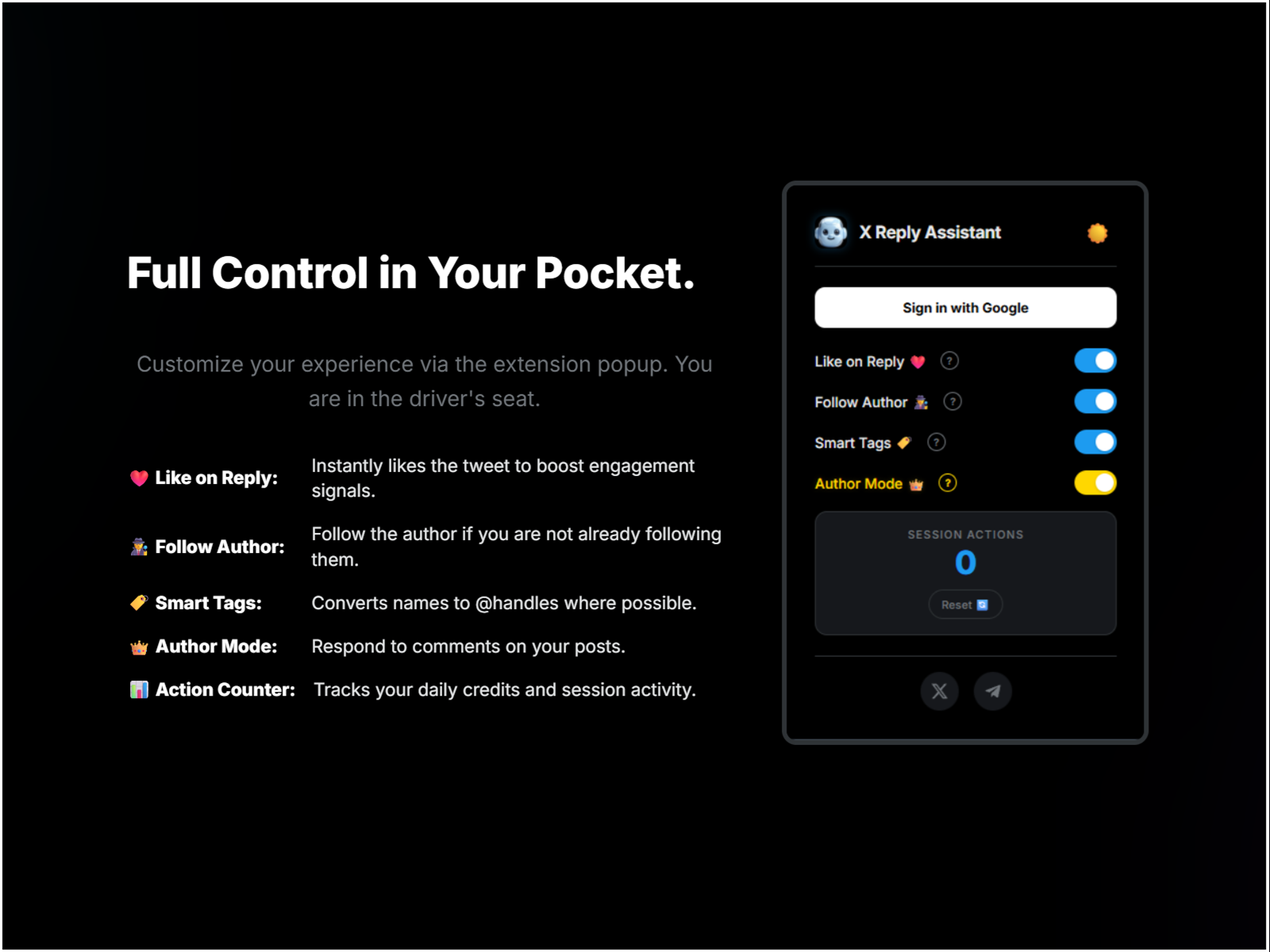 X Reply Assistant screenshot 2