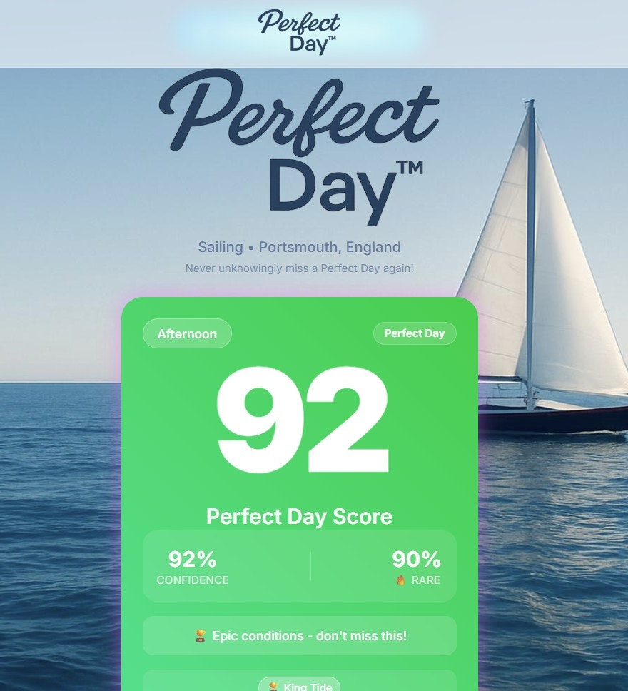 Perfect Day Alerts screenshot 2