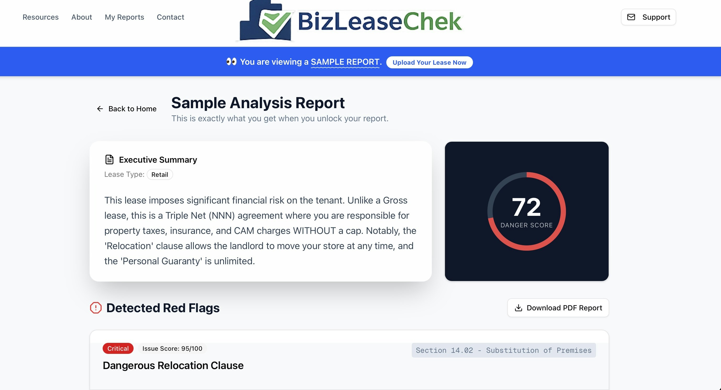 BizLeaseCheck screenshot 1