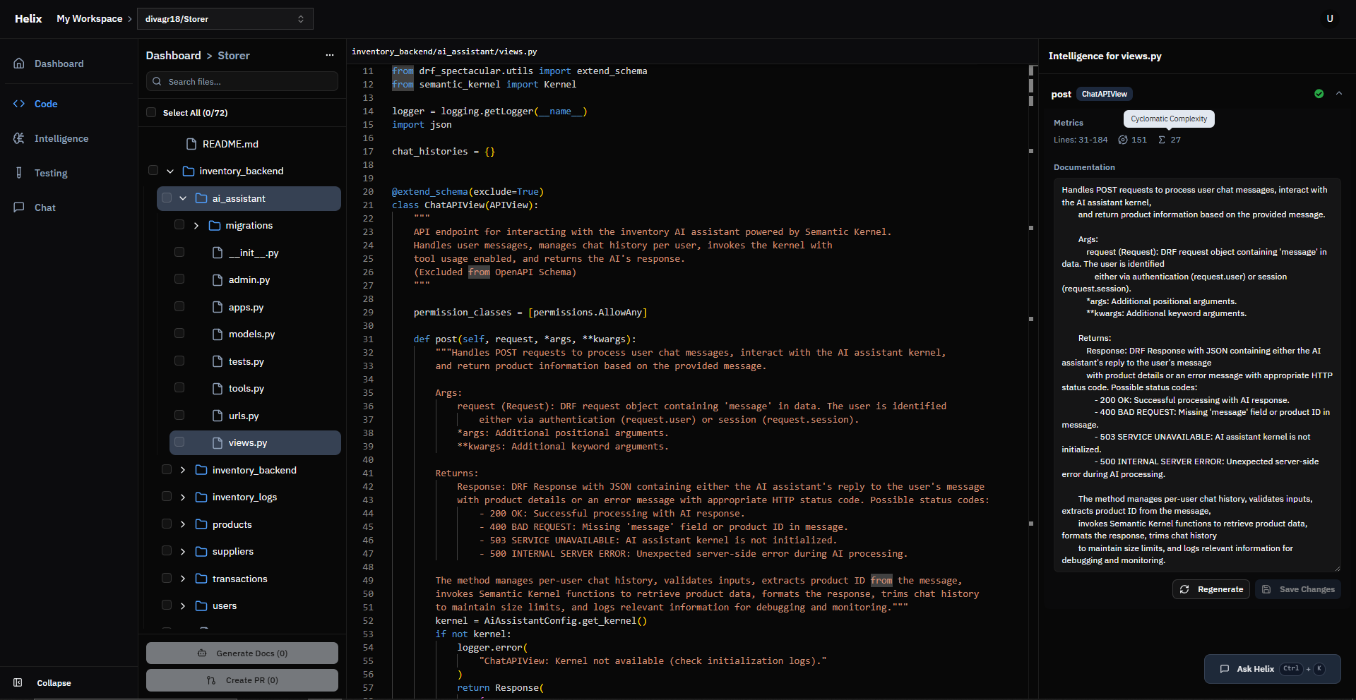 Helix v1.0 screenshot 4