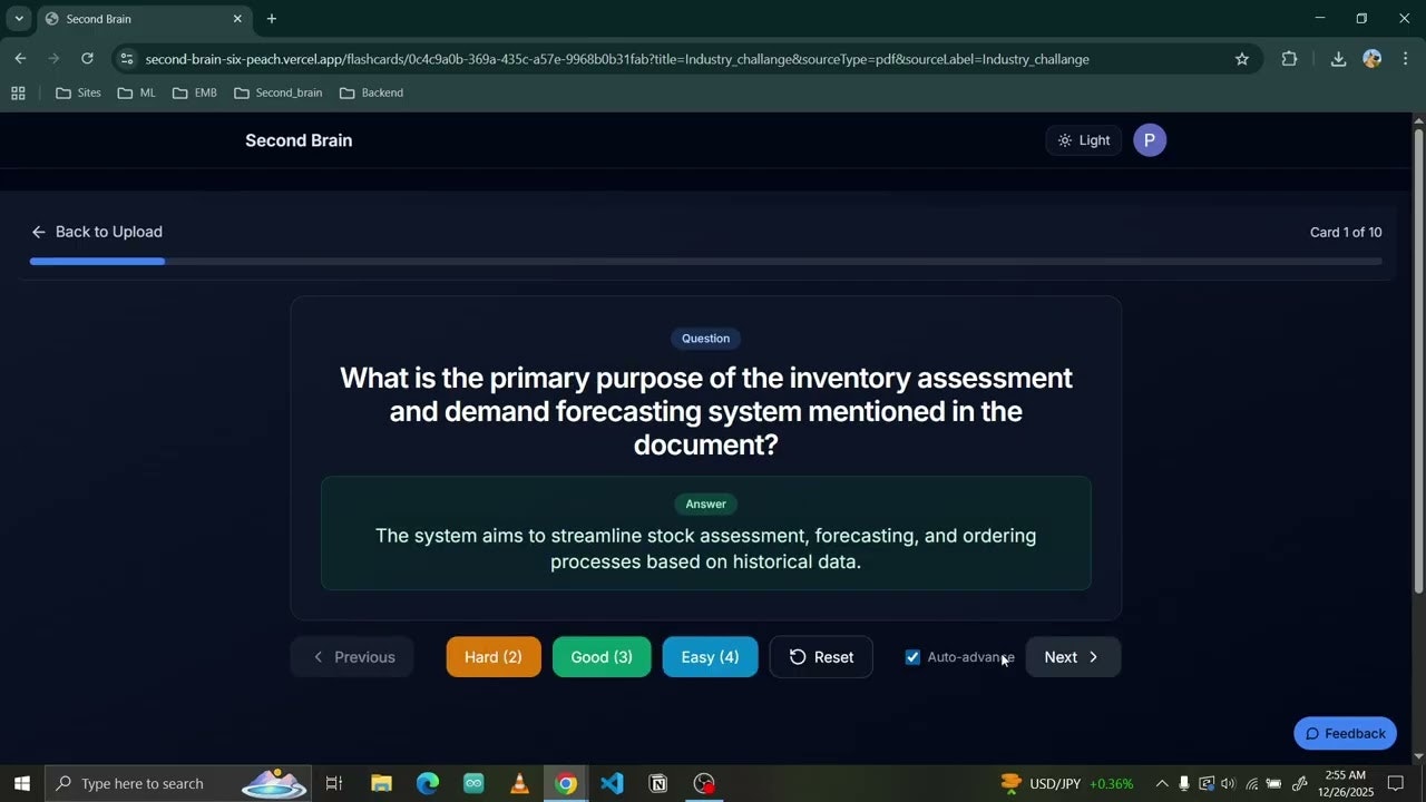 Second Brain screenshot 1