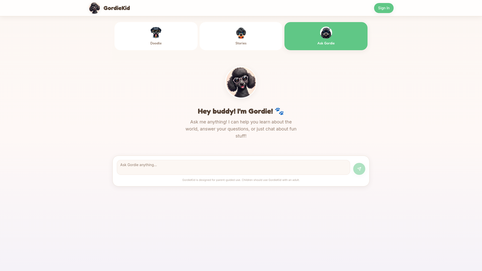 GordieKid screenshot 1