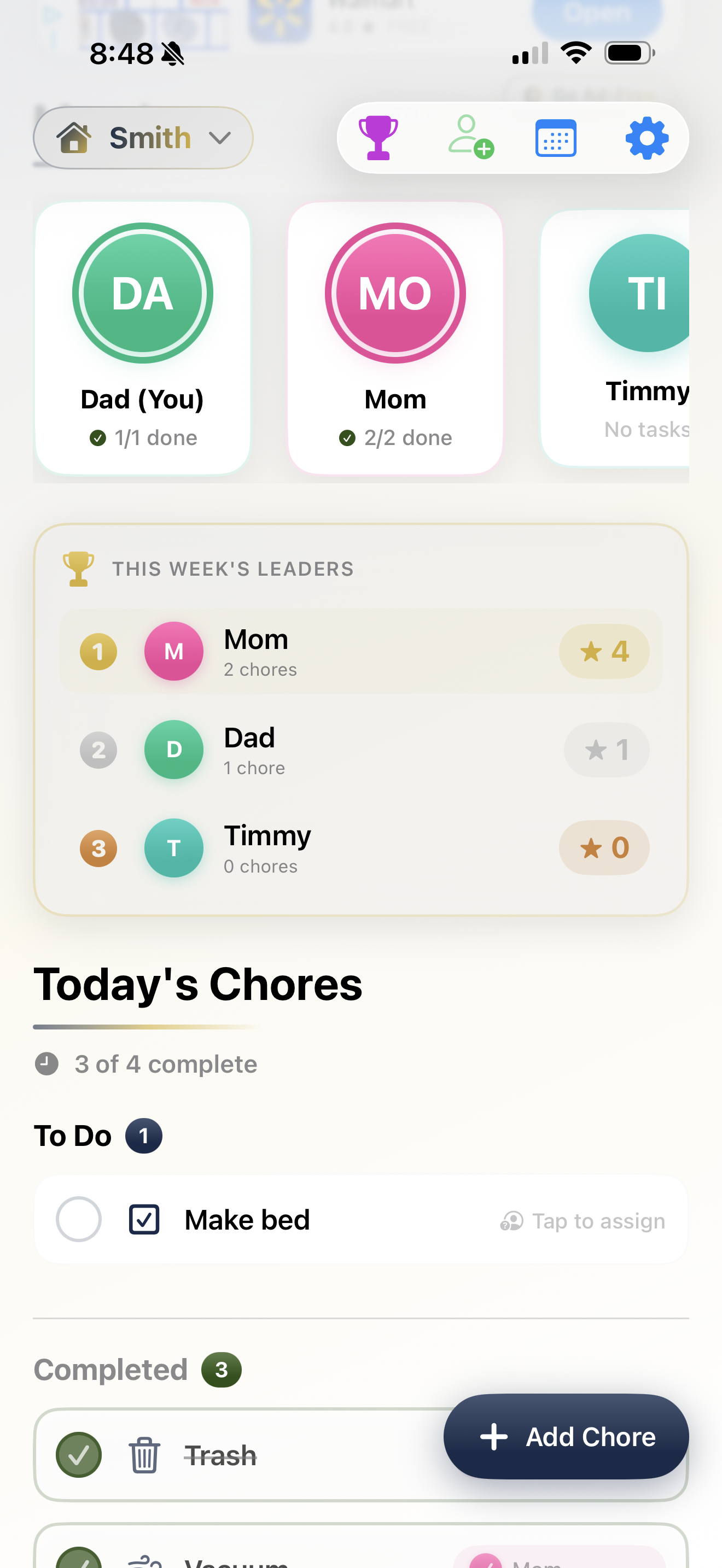 Chore Conductor screenshot 2