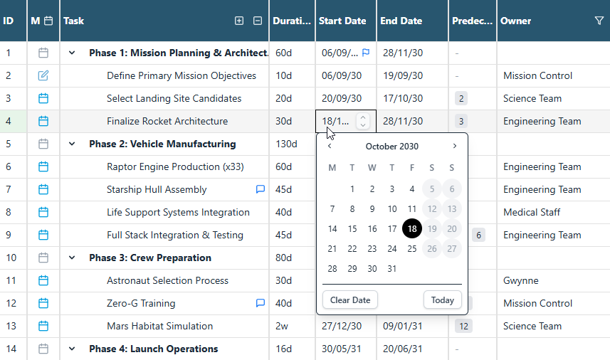 AirTask Project Management screenshot 2