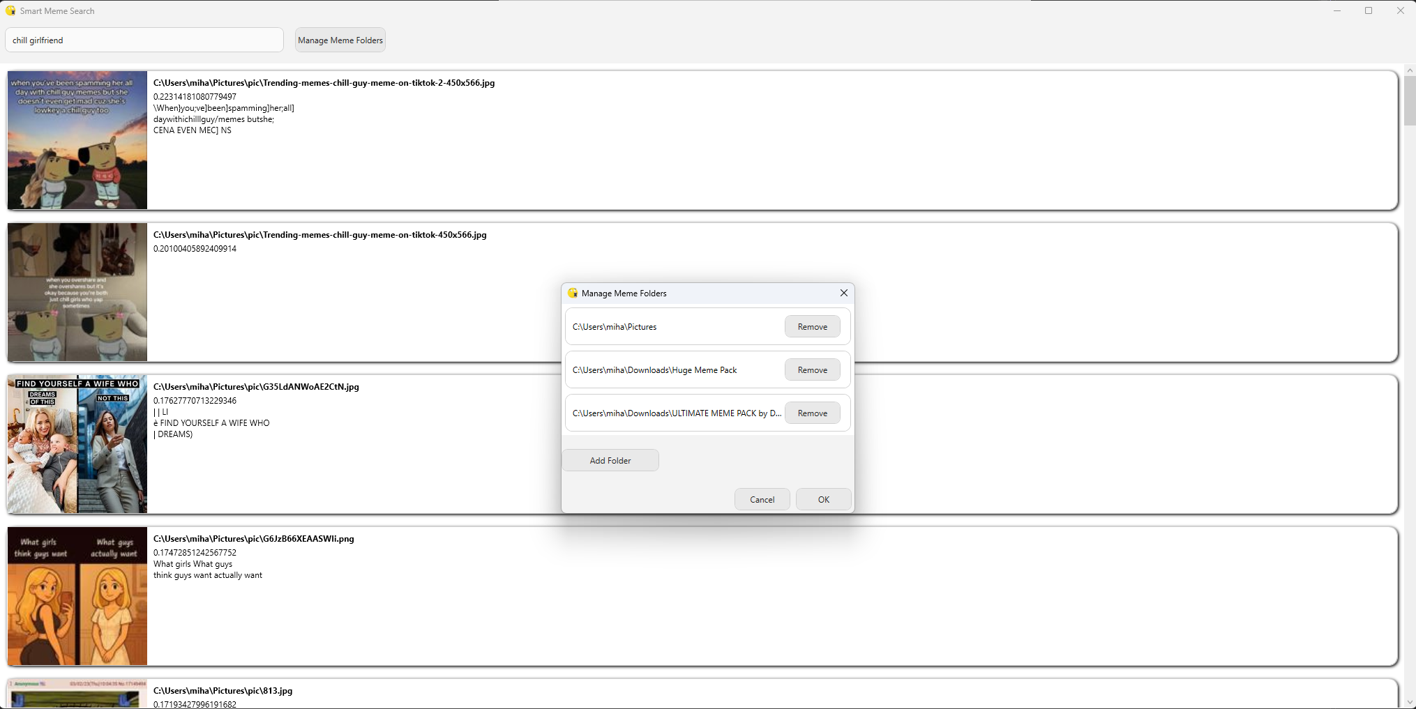 SmartMemeSearch Pro screenshot 1