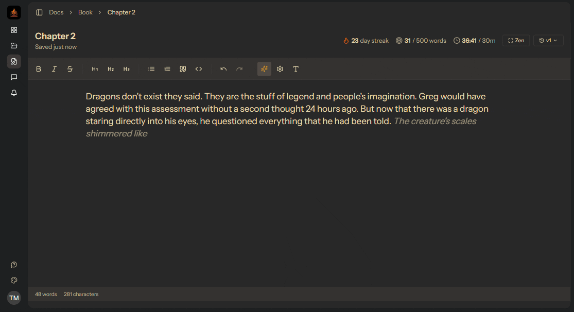 Hearth screenshot 1