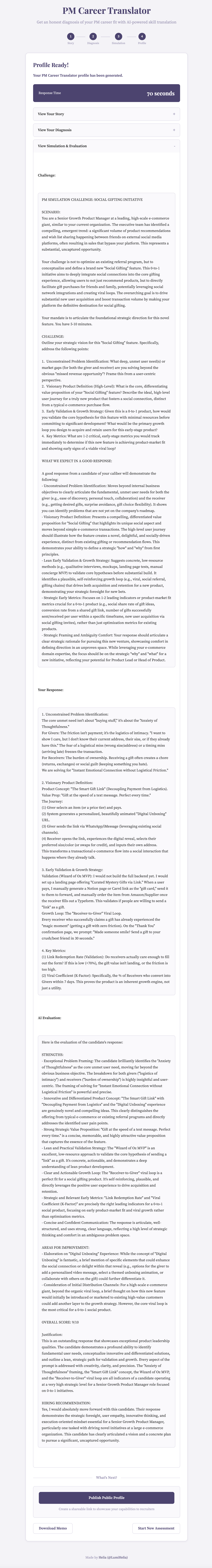 PM Career Translator screenshot 5